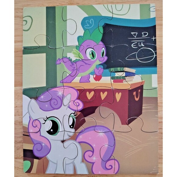 "My Little Pony"  Jigsaw Puzzle LOT of 6 Hasbro,  Spinmaster Games - Pre-owned - Picture 6 of 16